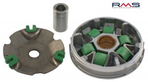 Movable driven half pulley RMS