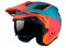 Trial helmet MT Helmets DISTRICT SV S ANALOG D24 MATT FLUOR ORANGE XS