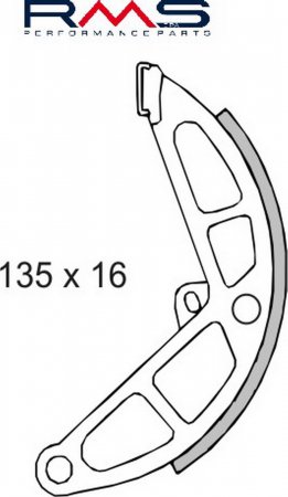 Čeljusti kočnica (pakne) RMS 225120230