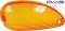 Indicator lens - right rear RMS orange E-mark