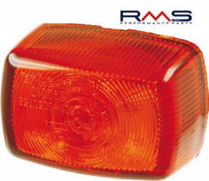 Indicator lens - left/right front RMS orange E-mark