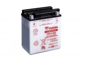 Yumicron battery with acid YUASA