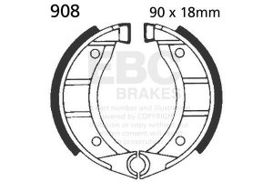 Brake shoe set EBC