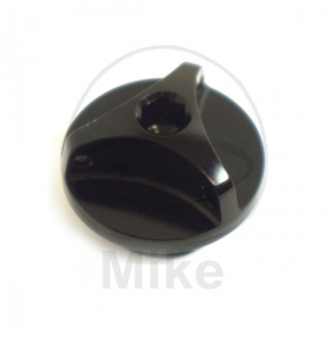 Oil filler cap PRO BOLT aluminium Crni