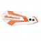 Handguard POLISPORT MX FLOW with mounting system white/orange 16