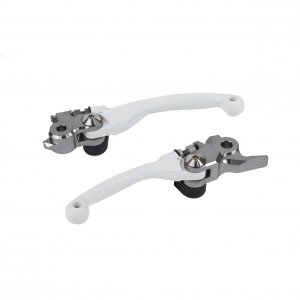 Pivot lever set POLISPORT white