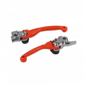 Pivot lever set POLISPORT orange