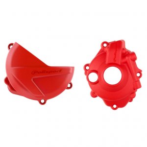 Clutch and ignition cover protector kit POLISPORT Crven