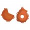 Clutch and ignition cover protector kit POLISPORT Orange