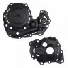Clutch and ignition cover protector kit POLISPORT 91347 Crni