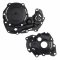 Clutch and ignition cover protector kit POLISPORT Crni