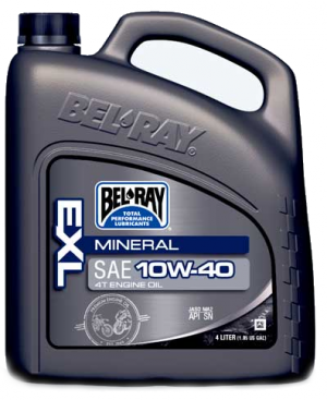 Motorno ulje Bel-Ray EXL MINERAL 4T 10W-40 4 l