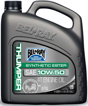 Motorno ulje Bel-Ray THUMPER RACING WORKS SYNTHETIC ESTER 4T 10W-50 4 l