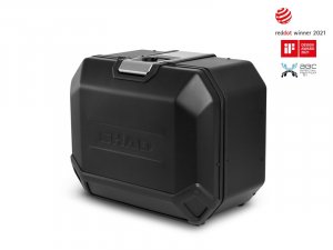 Side aluminium case SHAD Terra TR47 BLACK EDITION left