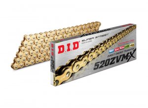 ZVM-X series X-Ring chain D.I.D Chain 520ZVM-X 106 L Gold/Gold