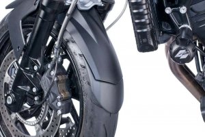 Front fender extension PUIG Crni