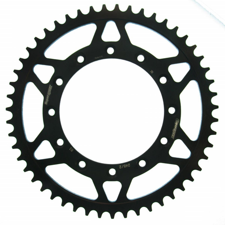 Lančenik zadnji SUPERSPROX RFE-245/2:51-BLK Crni 51T, 520