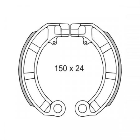 Čeljusti kočnica (pakne) RMS 225120572 rear