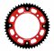 Rear sprocket SUPERSPROX STEALTH crven 49T, 420