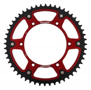 Rear sprocket SUPERSPROX STEALTH crven 52T, 520