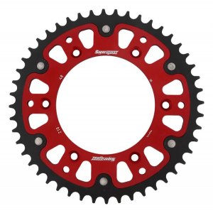 Rear sprocket SUPERSPROX STEALTH crven 48T, 520