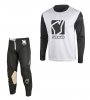 Set of MX pants and MX jersey YOKO SCRAMBLE black; white/black 30 (S)