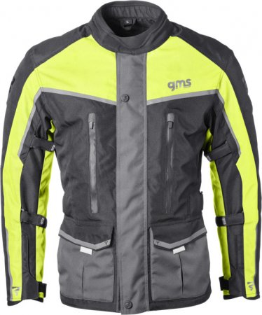 Jacket GMS ZG55016 Twister Neo WP Man black-yellow 3XL